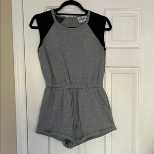Sabo Skirt Gray and Black Jumpsuit